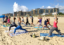 birthday party yoga class
